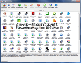 Программа для удаления программ: Revo Uninstaller Программа для удаления программ: Revo Uninstaller