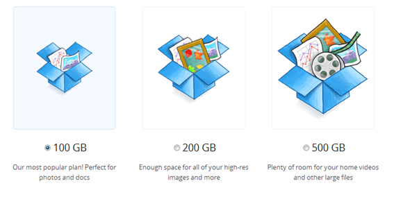 Как отправить файл большого размера: Dropbox