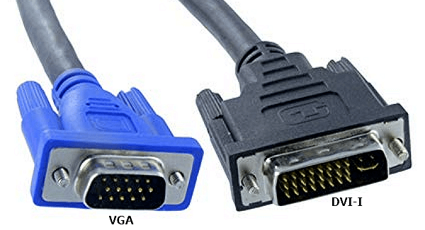 кабель с DVI-I на VGA