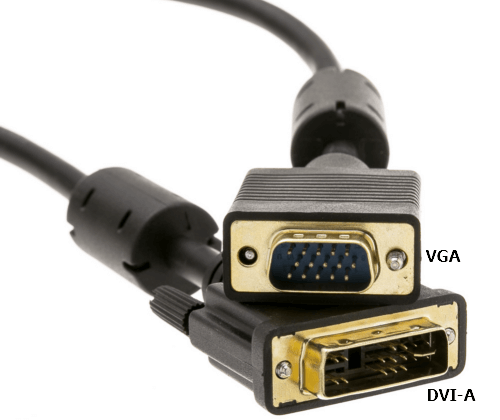 DVI-A VGA кабель