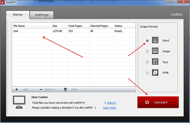 открываем PDF файл с помощью UniPDF