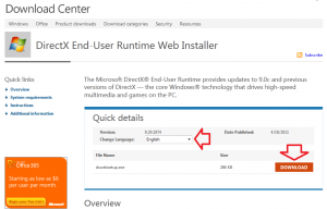 Directx end user runtime installer. Где узнать DIRECTX на ПК.