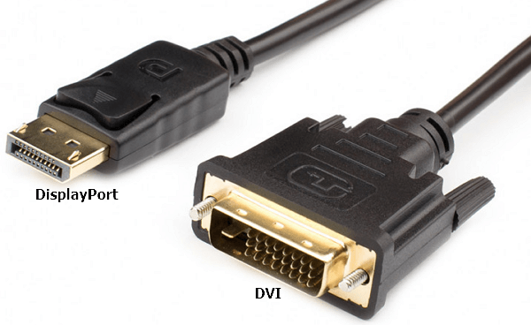 переходник с DisplayPort на DVI
